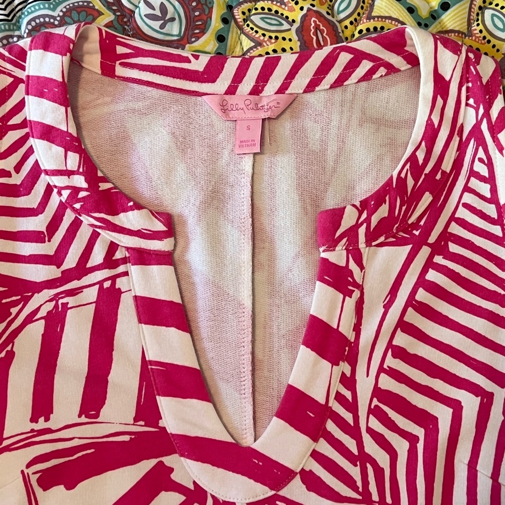Lilly Pulitzer Estrada Yacht Sea Print Terry Dress - Picture 7 of 8